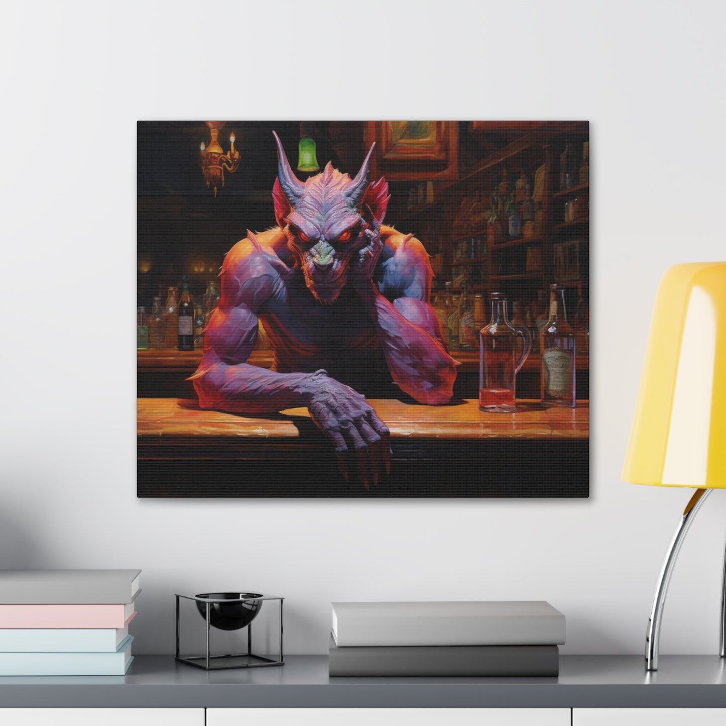 "Gartender" Concept Style, Canvas Wall Art