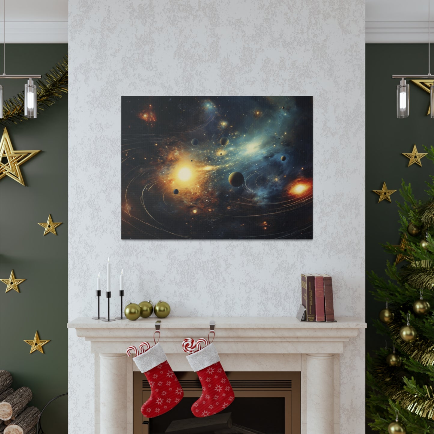 Galaxy Canvas Art