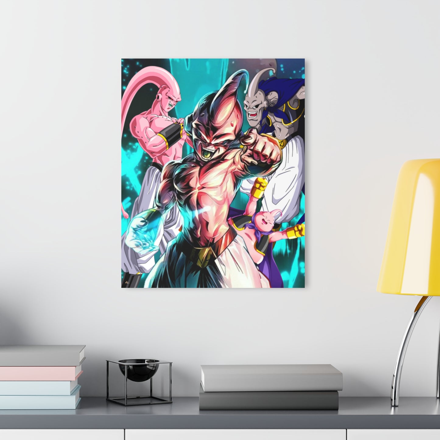 Evolution of Majin Buu, Dragonball Fan Concept Style, Acrylic Wall Art