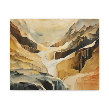 Mountain Range Canvas Art