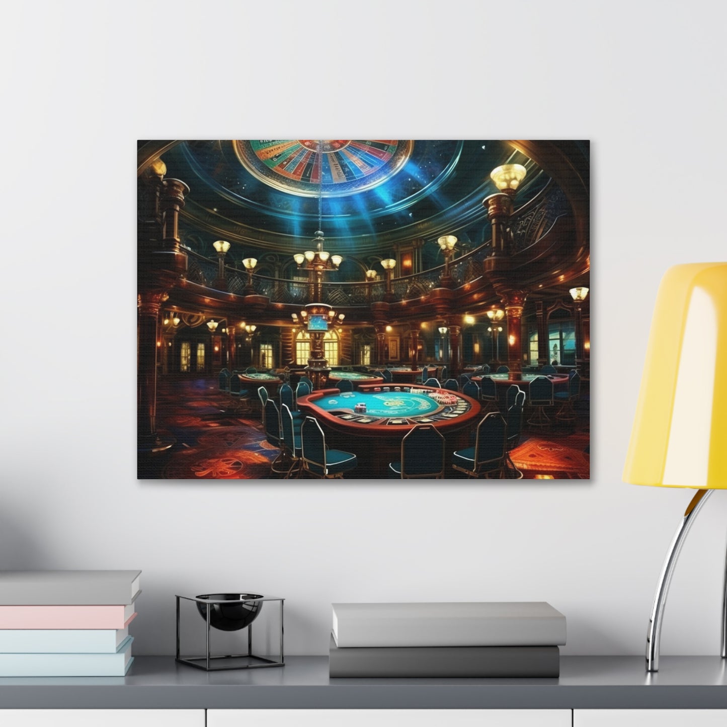 Casino Night Canvas Art