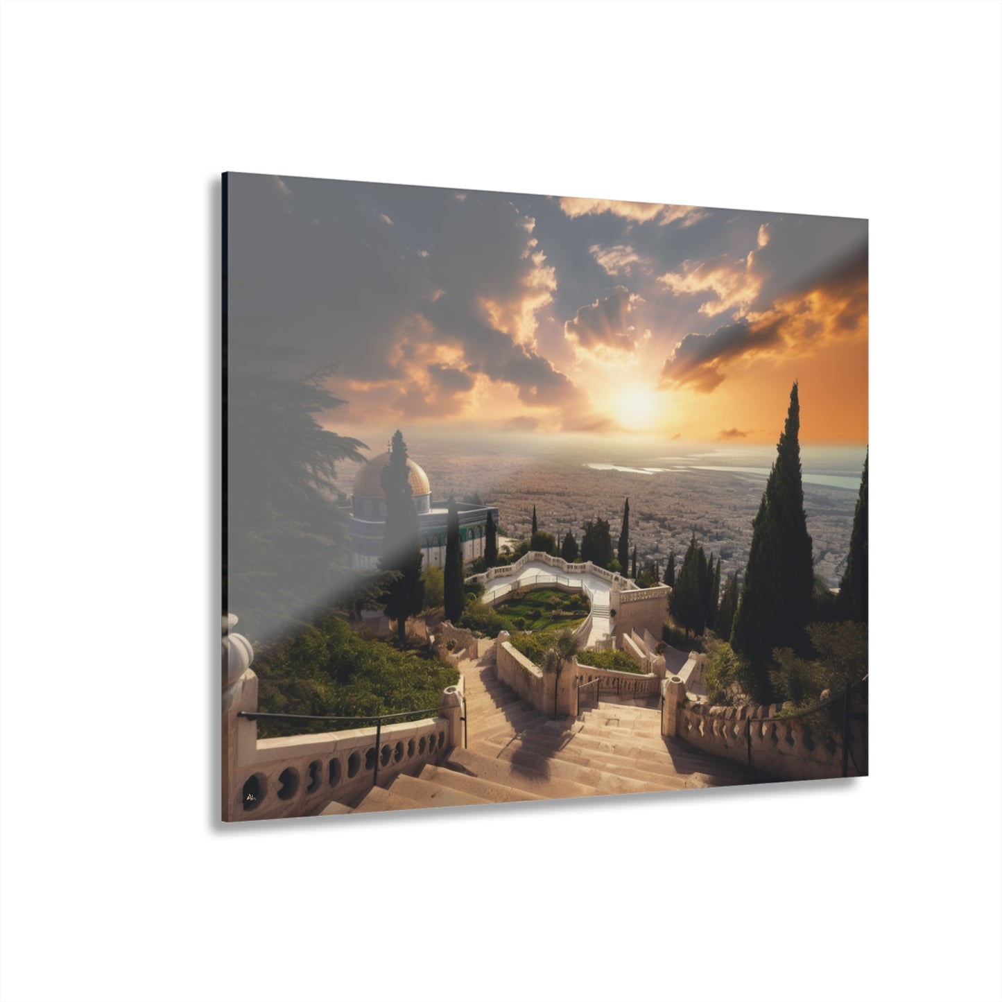 Holy, Landscape, Location, Concept, Acrylic Wall Art