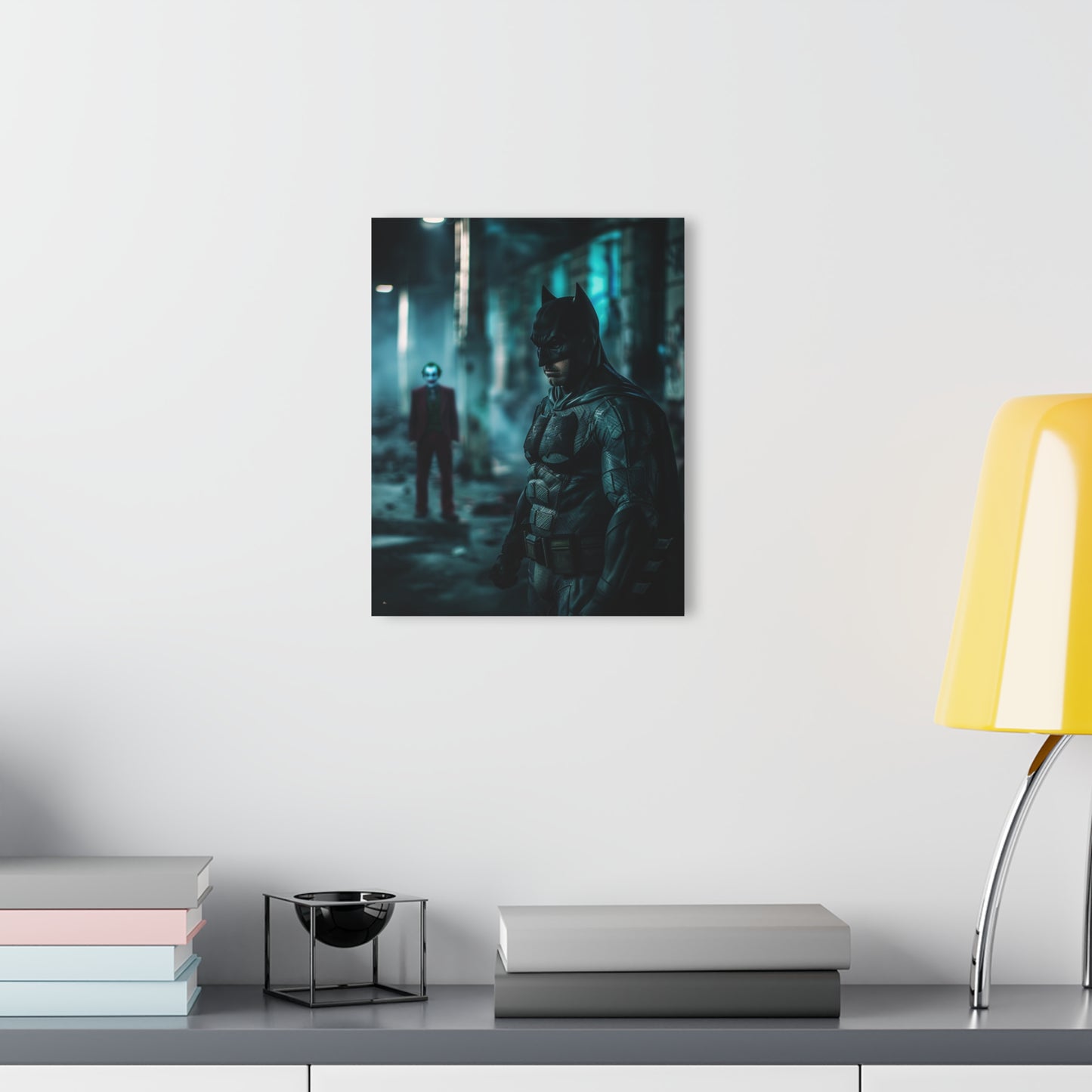 Watch your back, Fan Concept Style Batman, Acrylic Wall Art