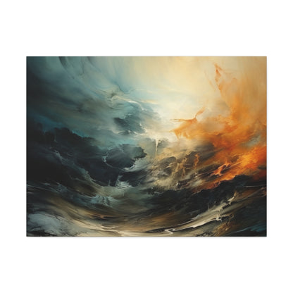 Fire storm Canvas