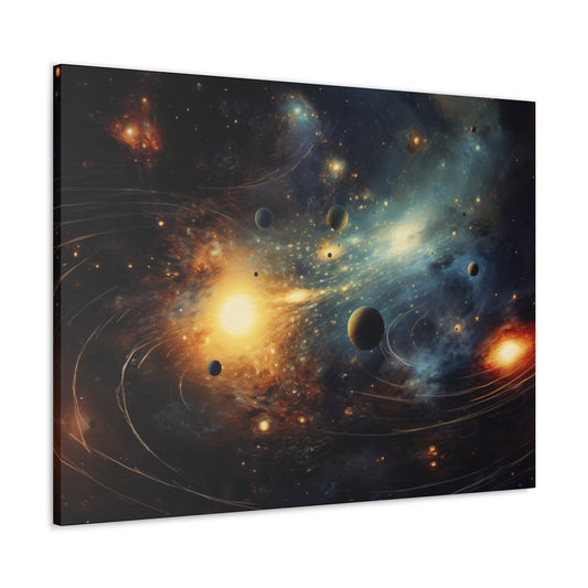 Galaxy Canvas Art