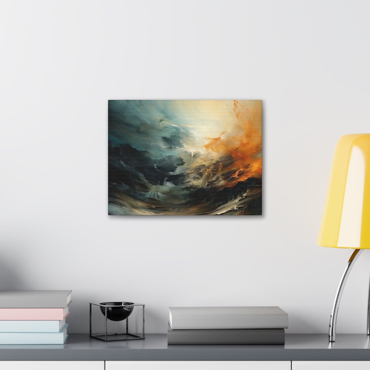 Fire storm Canvas