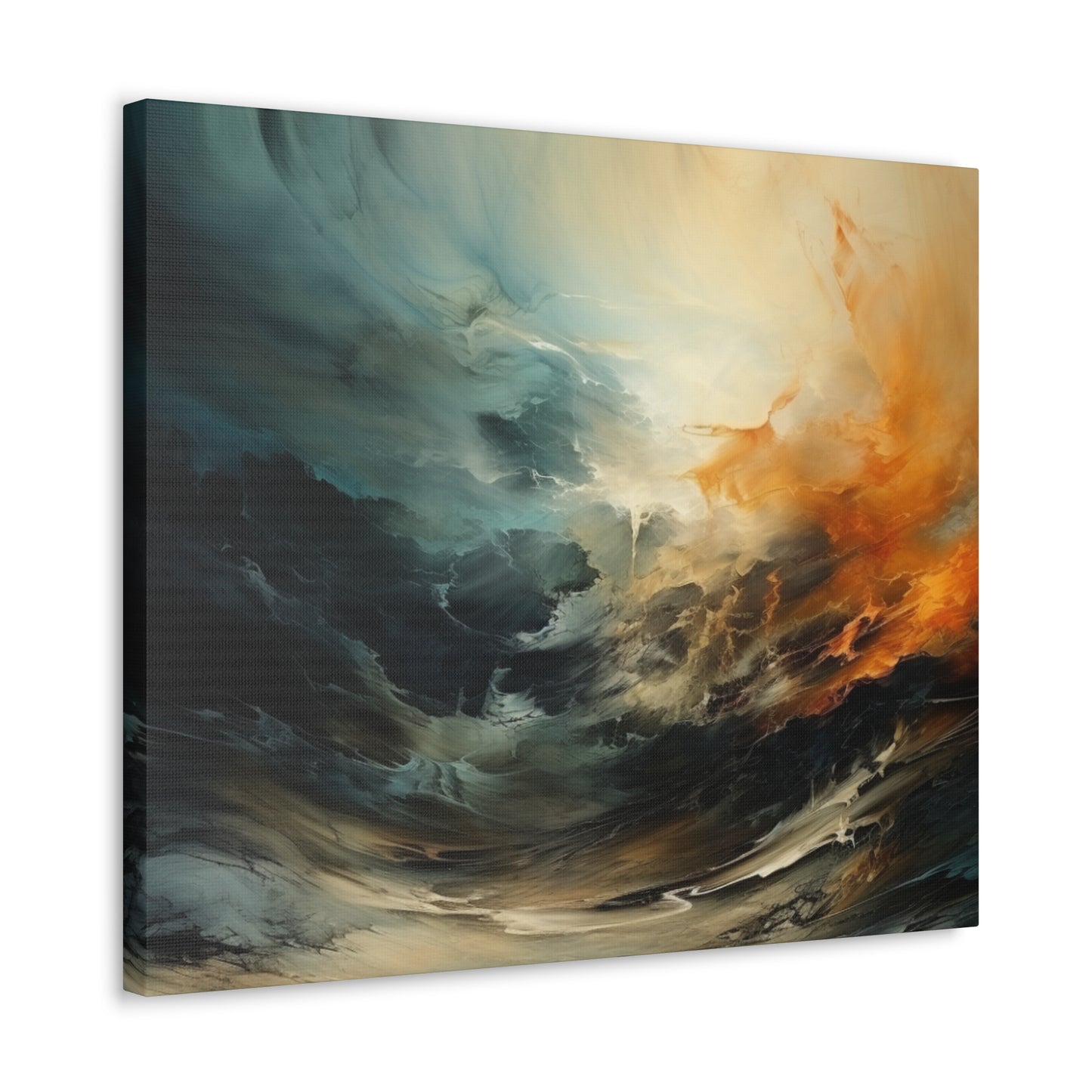 Fire storm Canvas