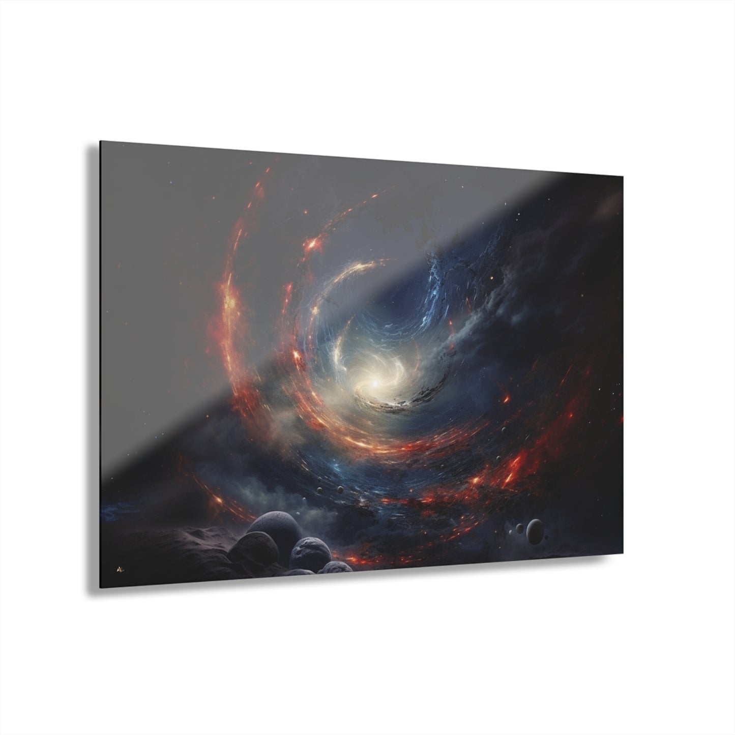 Celestial Vortex, Space Concept Style, Acrylic Wall Art