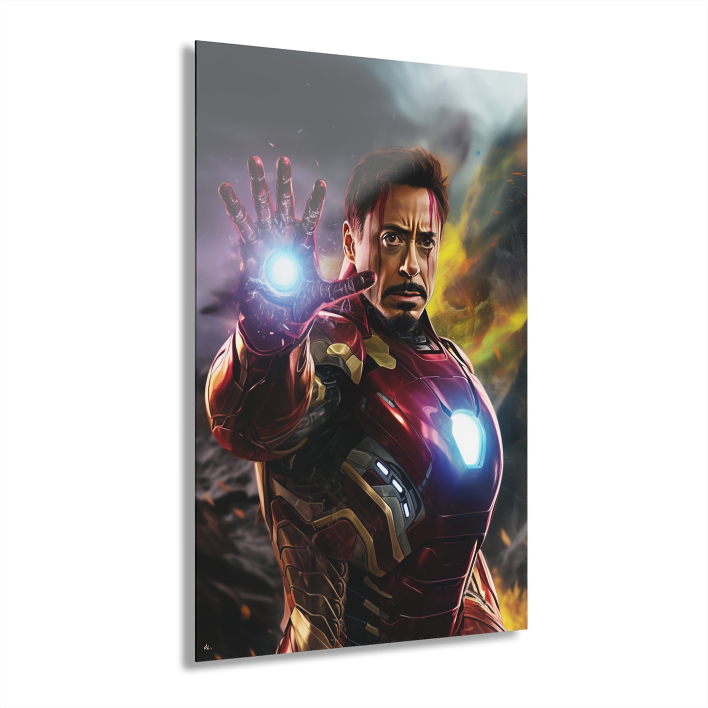 I am Iron Man, Pop Culture, Concept Style, Acrylic Wall Art