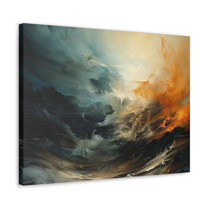 Fire storm Canvas