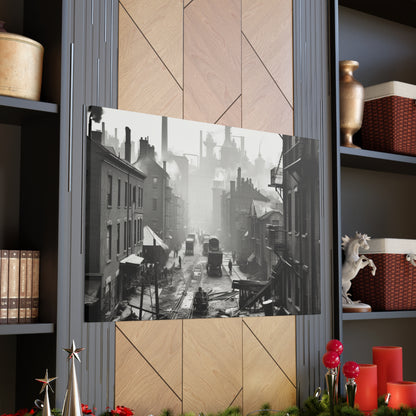 Industrial City Canvas Art