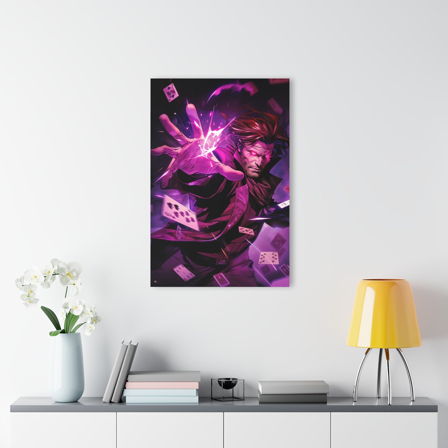 Pick a Card, Gambit, X-men Acrylic Wall Art