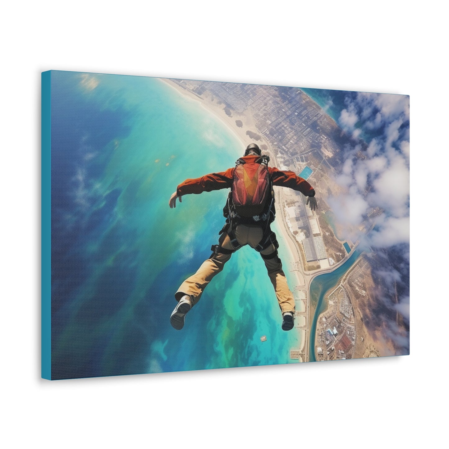 Free Fall Canvas Art