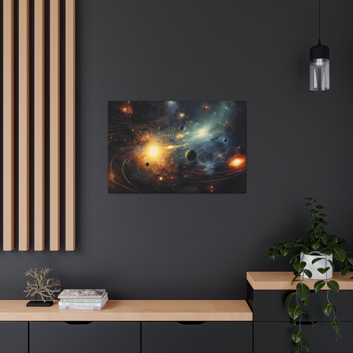 Galaxy Canvas Art