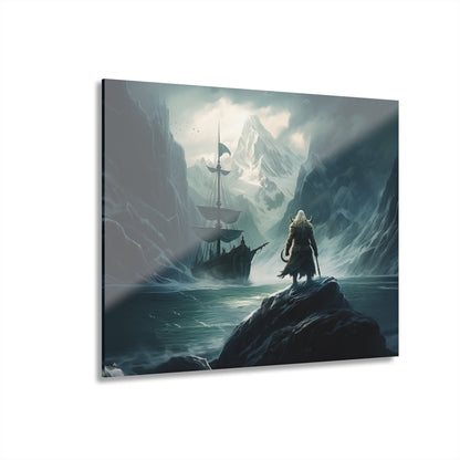 Norse Viking, Mythology, Original Concept Style, Acrylic Wall Art