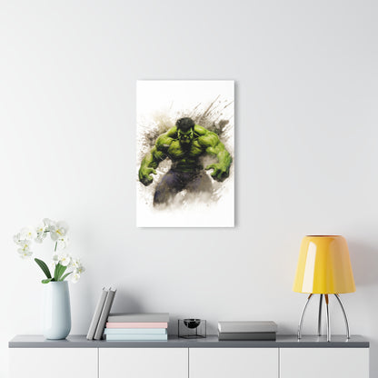 Incredible, Hulk, Bruce Banner, Marvel Color Splash, Concept, Style, Acrylic Wall Art