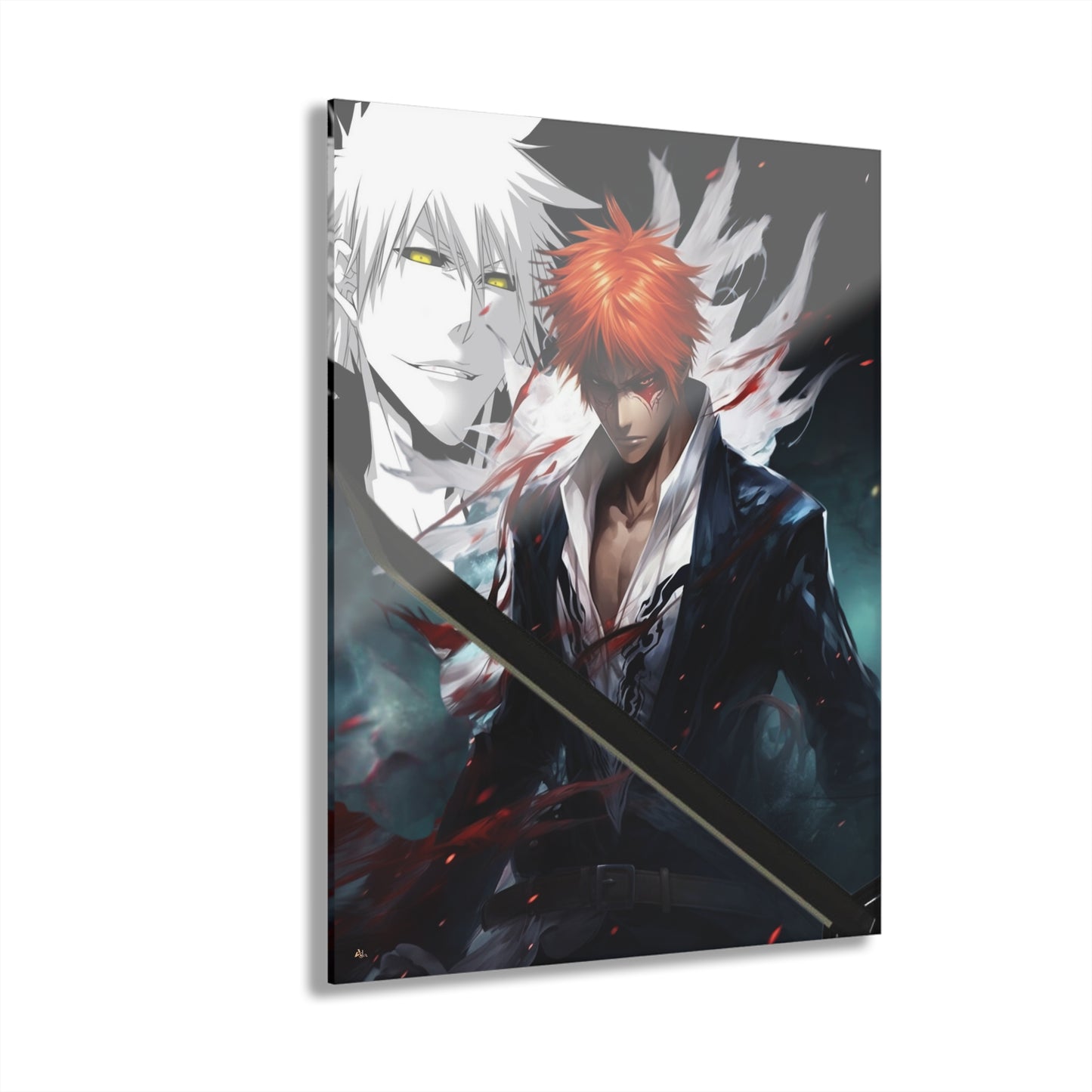 Inner Hollow, Ichigo Kurosaki, Bleach Anime Fan Concept, Acrylic Wall Art