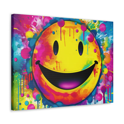 Just Smile Canvas Art