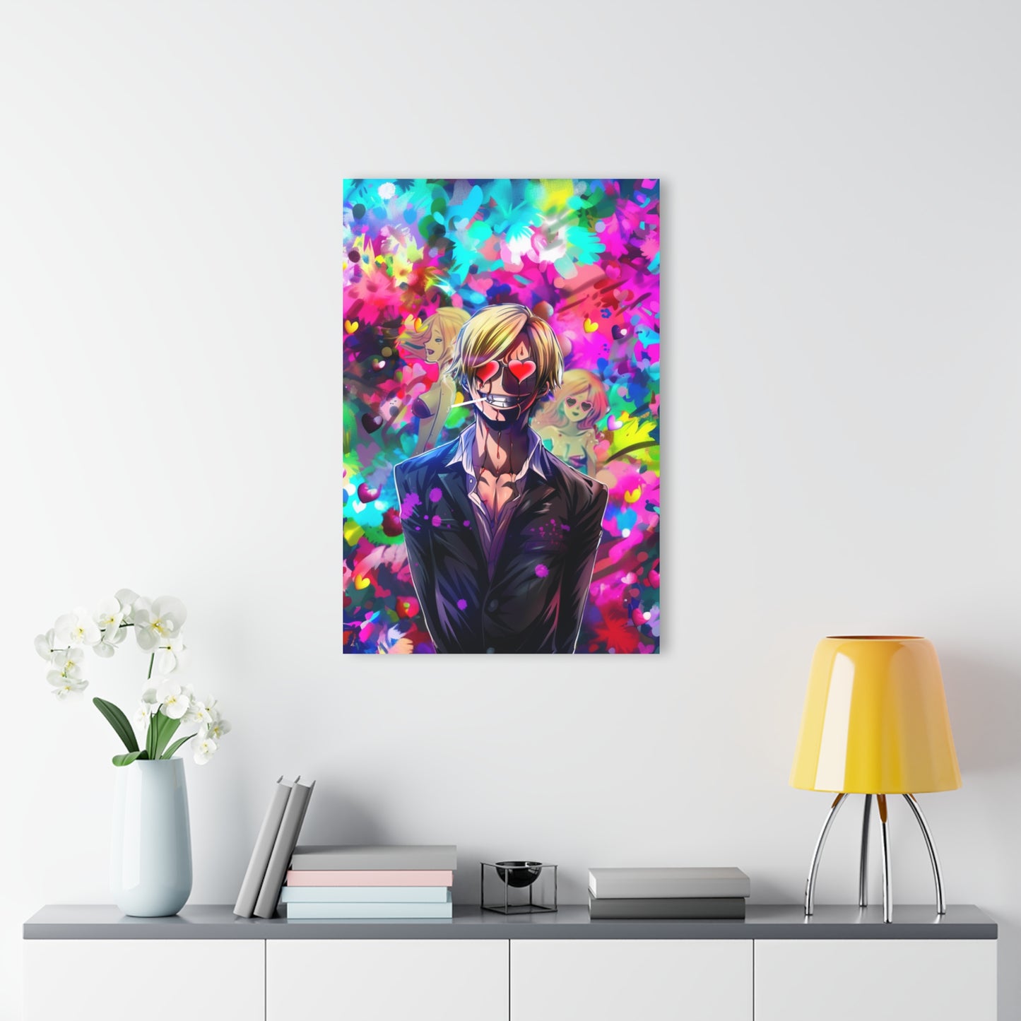 Lovestruck Sanji, One Piece Concept Style, Acrylic Wall Art