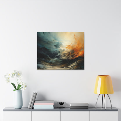 Fire storm Canvas