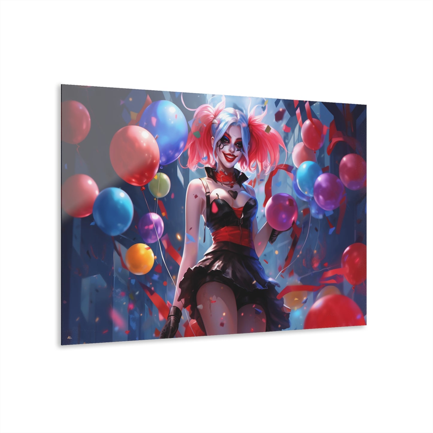 Party Harley, Pop Culture Concept Style, Acrylics Wall Art