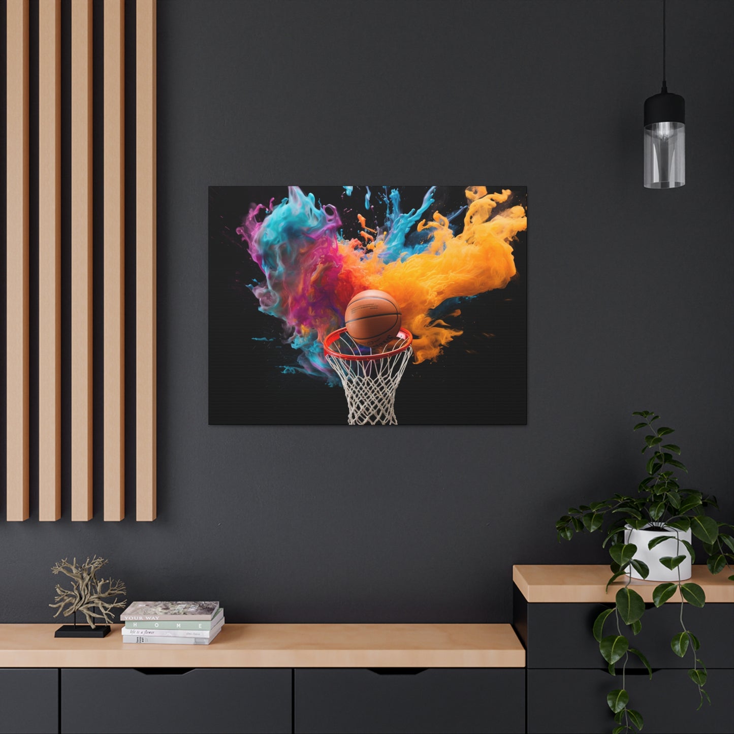 Hoop Dreams Canvas Art