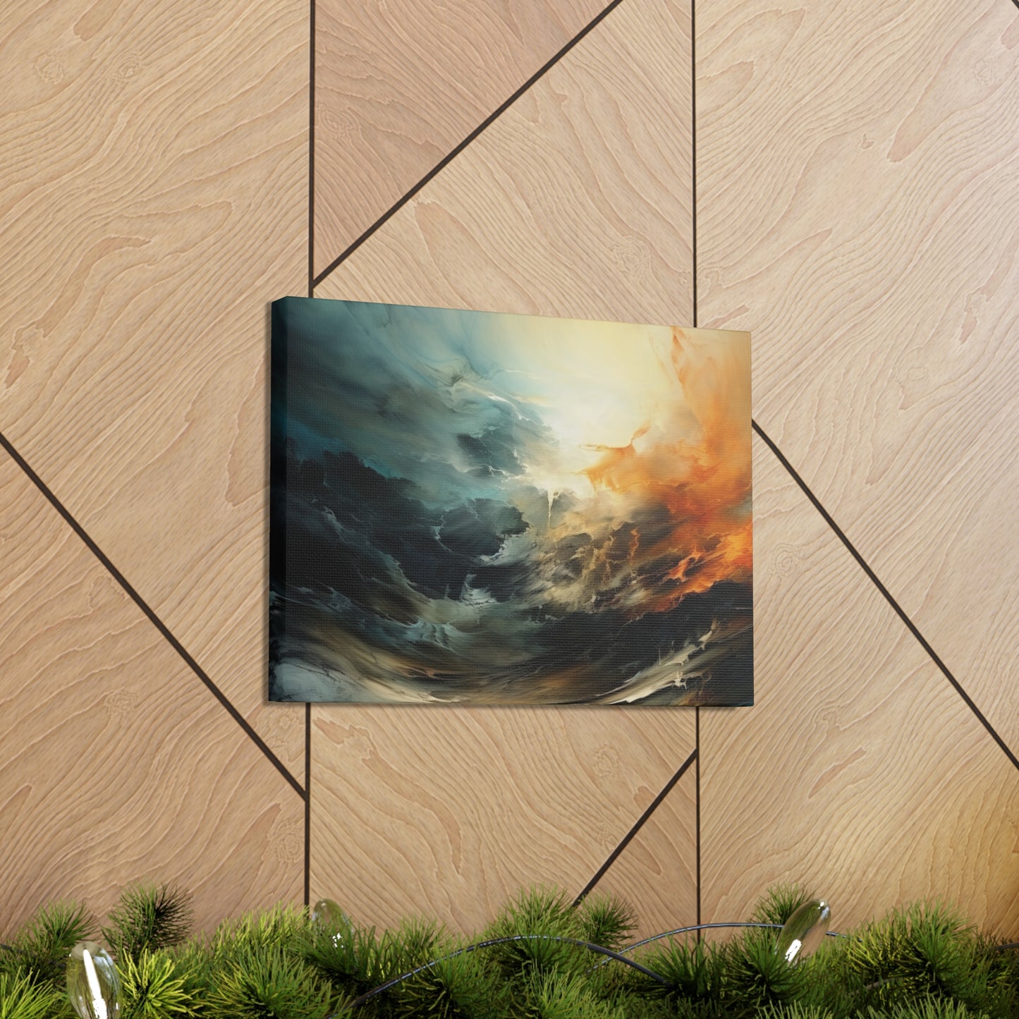 Fire storm Canvas