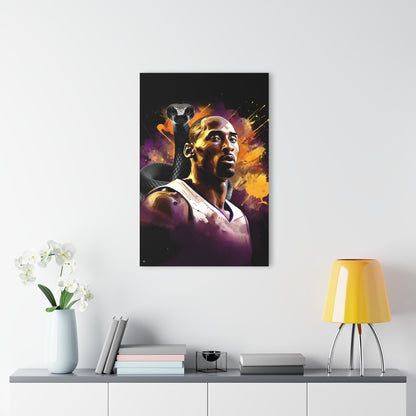 Black Mamba, Kobe, Fan Concept Color Splash Style, Acrylic Wall Art