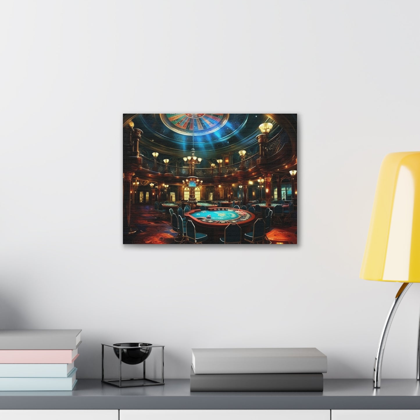 Casino Night Canvas Art