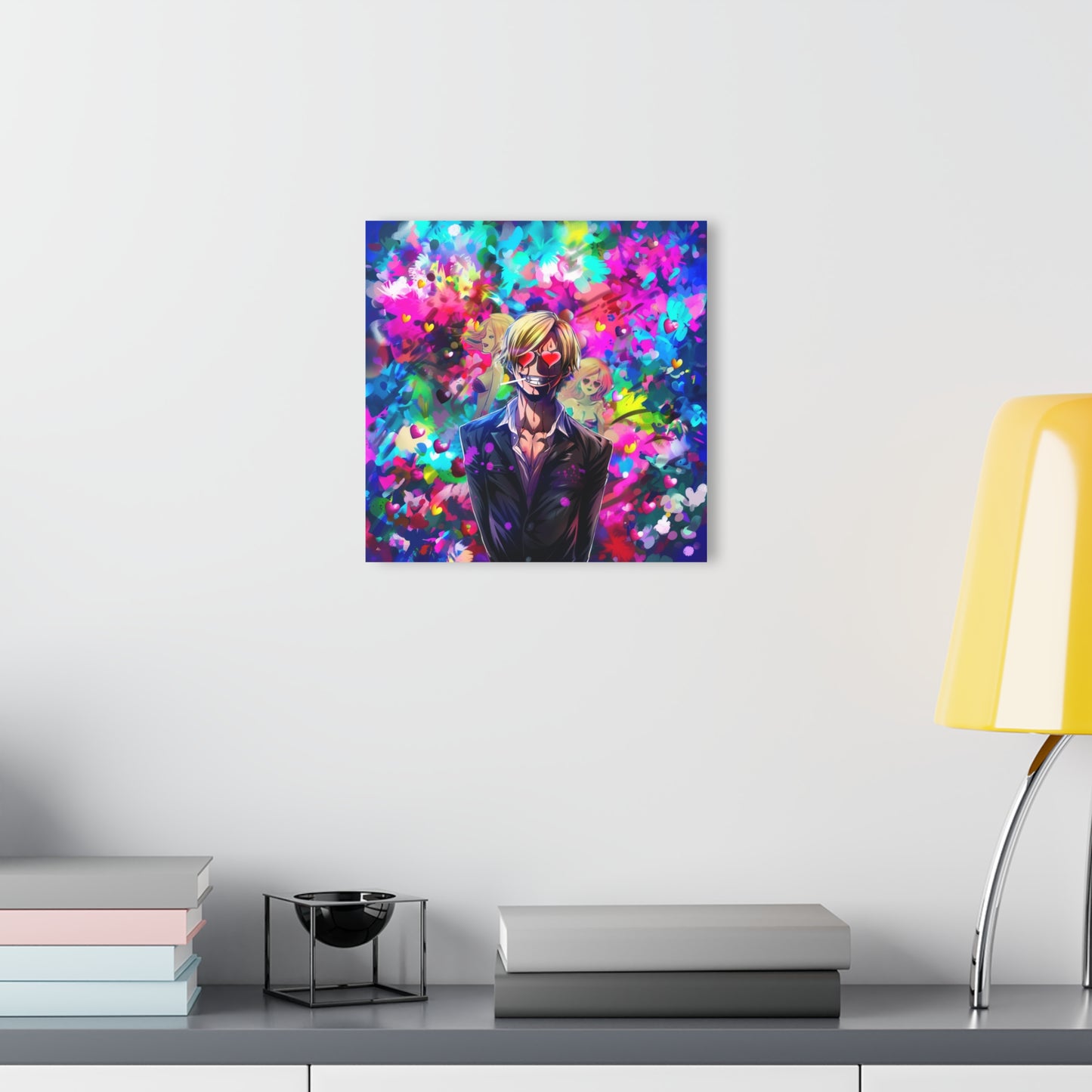 Lovestruck Sanji, One Piece Concept Style, Acrylic Wall Art