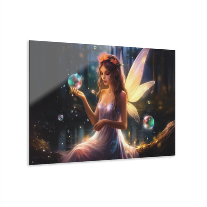 Bubbly Fairy, Fantasy, Concept, Acrylic Wall Art