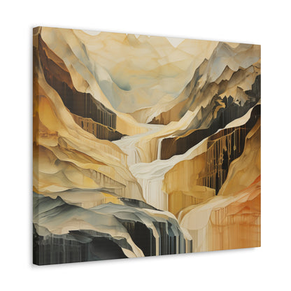 Mountain Range Canvas Art