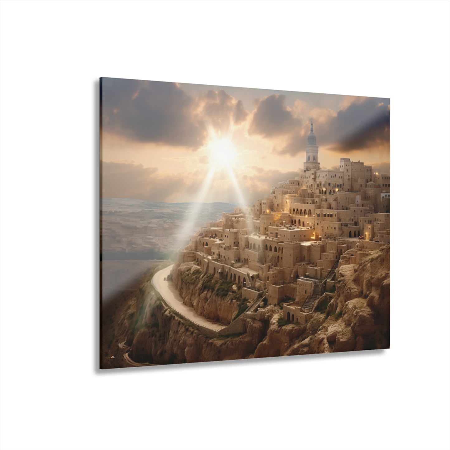 Biblical, Landscape, Location, Concept, Acrylic Wall Art