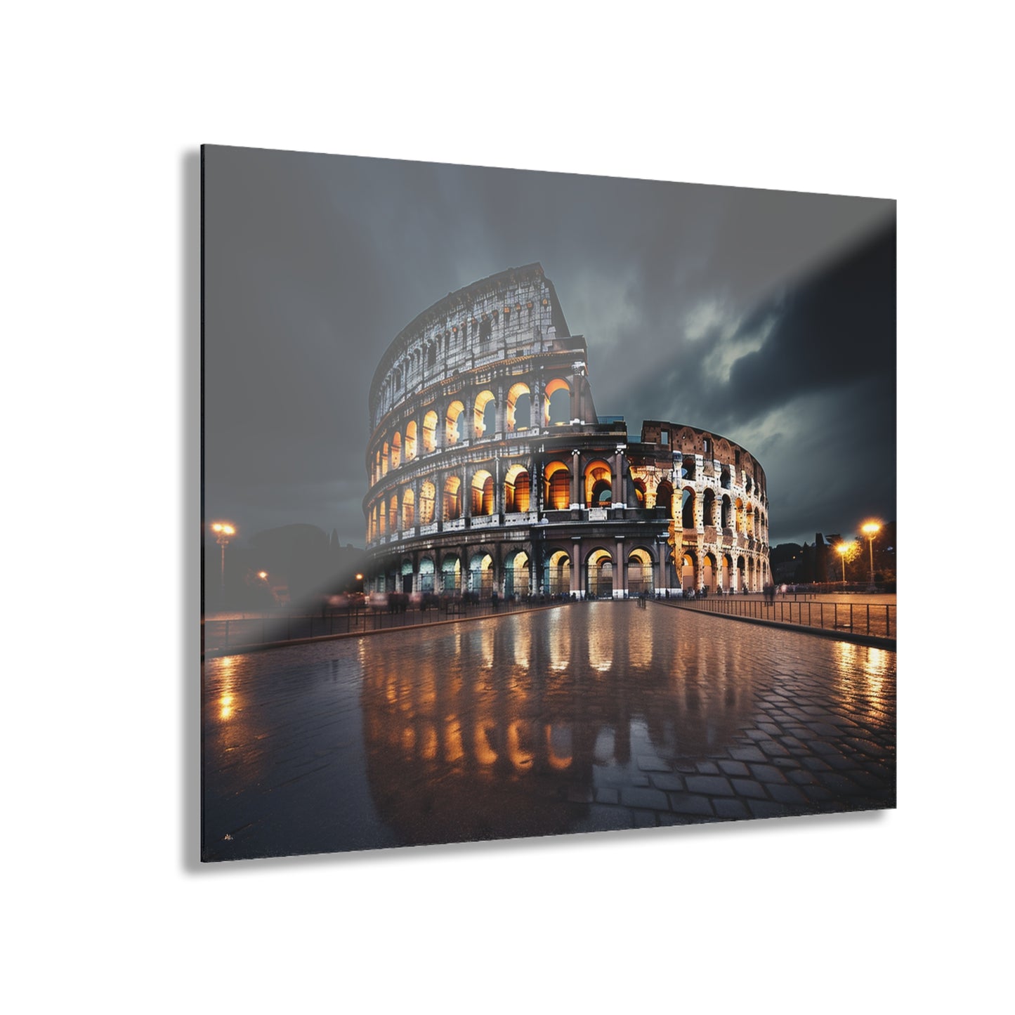 The Colosseum, Landscape, Concept, Acrylic Wall Art