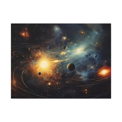 Galaxy Canvas Art