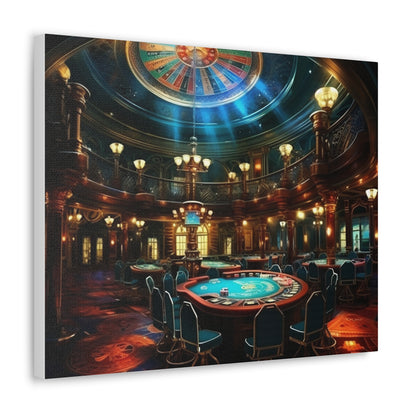 Casino Night Canvas Art