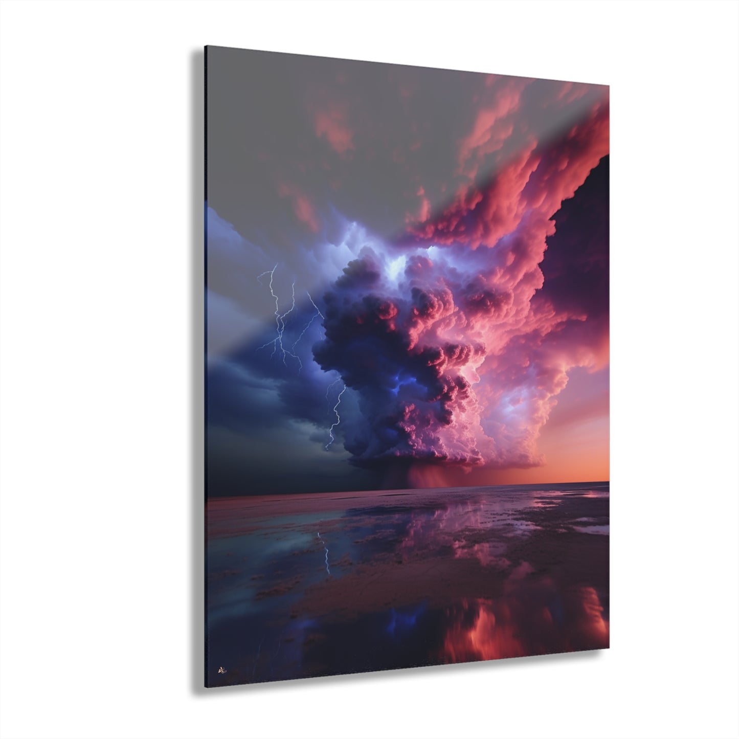 Thunderstruck, Landscape style, Concept Acrylic Wall Art