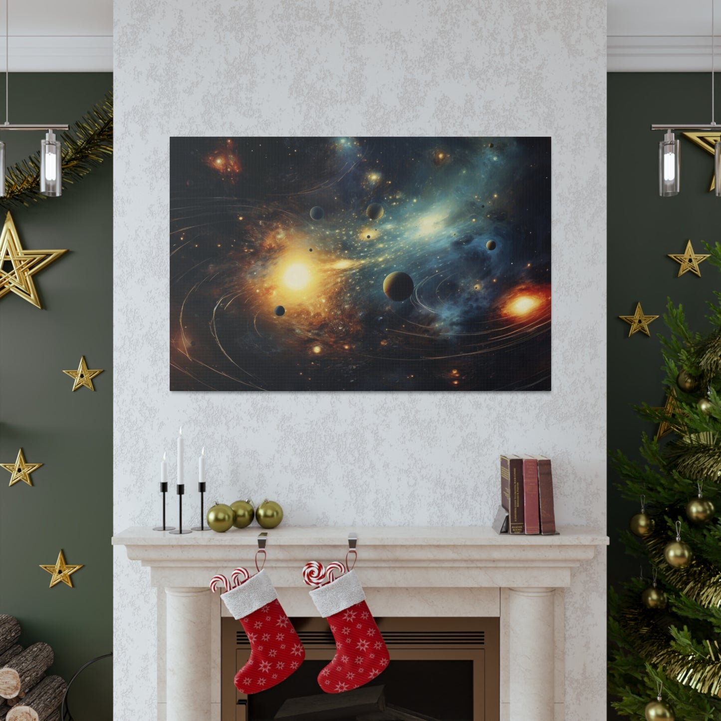 Galaxy Canvas Art