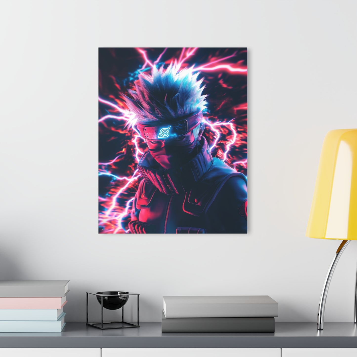 Kakashi Dark Energy, Naruto, Fan Concept, Acrylic Wall Art