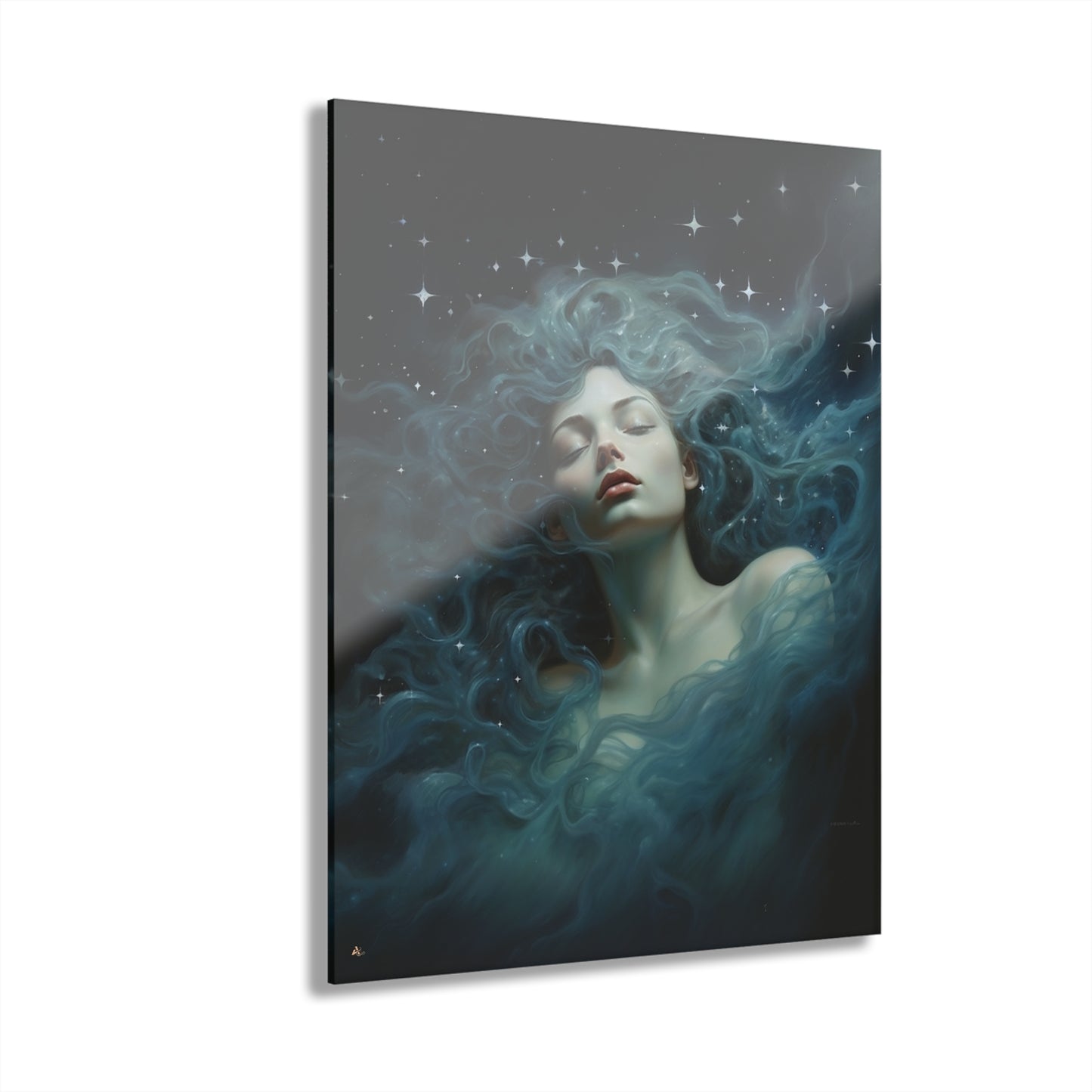 Ethereal Dream, No Background, Space Concept Style, Acrylic Wall Art