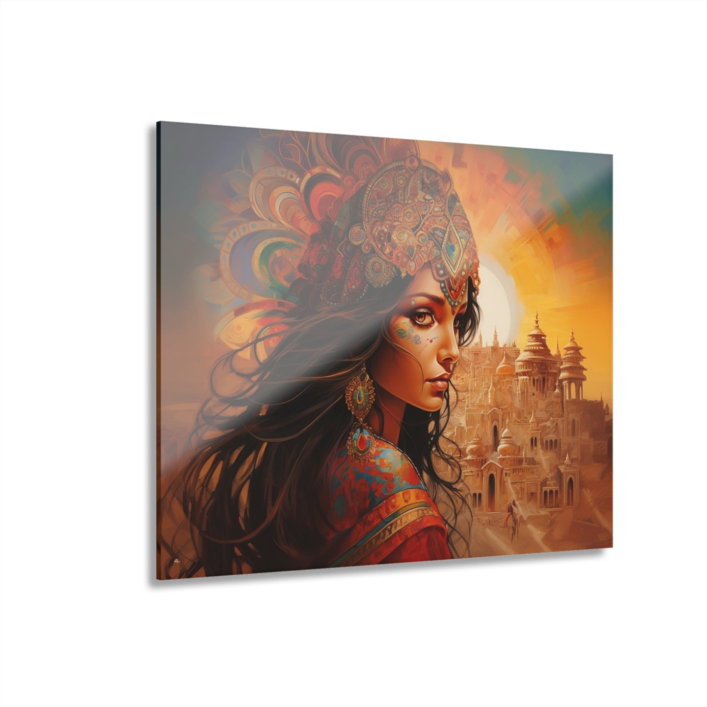 Desert Princess, People Concept Style, Acrylic Wall Art