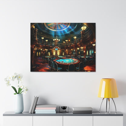 Casino Night Canvas Art