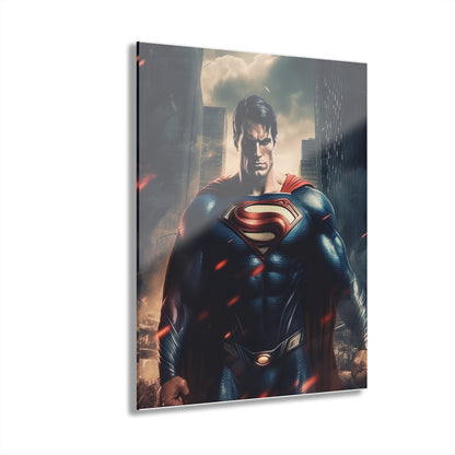 Superman, DC Concept Style, Acrylic Wall Art