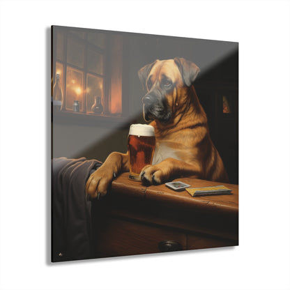 Draft Dog, Animal Concept Style, Acrylic Wall Art