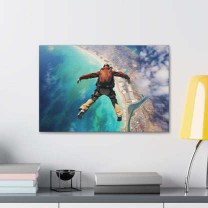 Free Fall Canvas Art