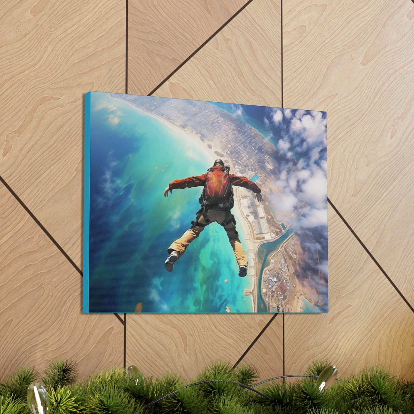 Free Fall Canvas Art