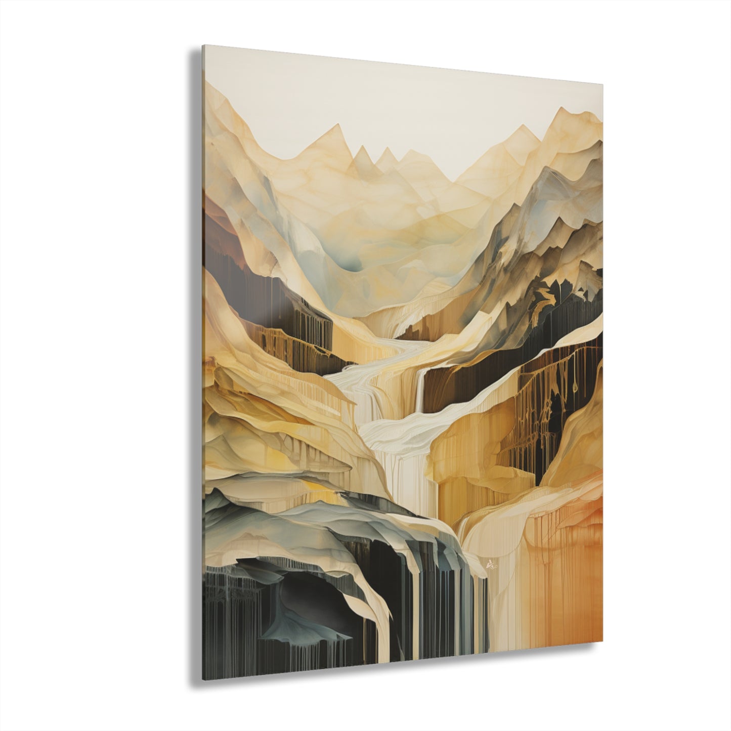 The Range, Abstract Concept, Acrylic Wall Art