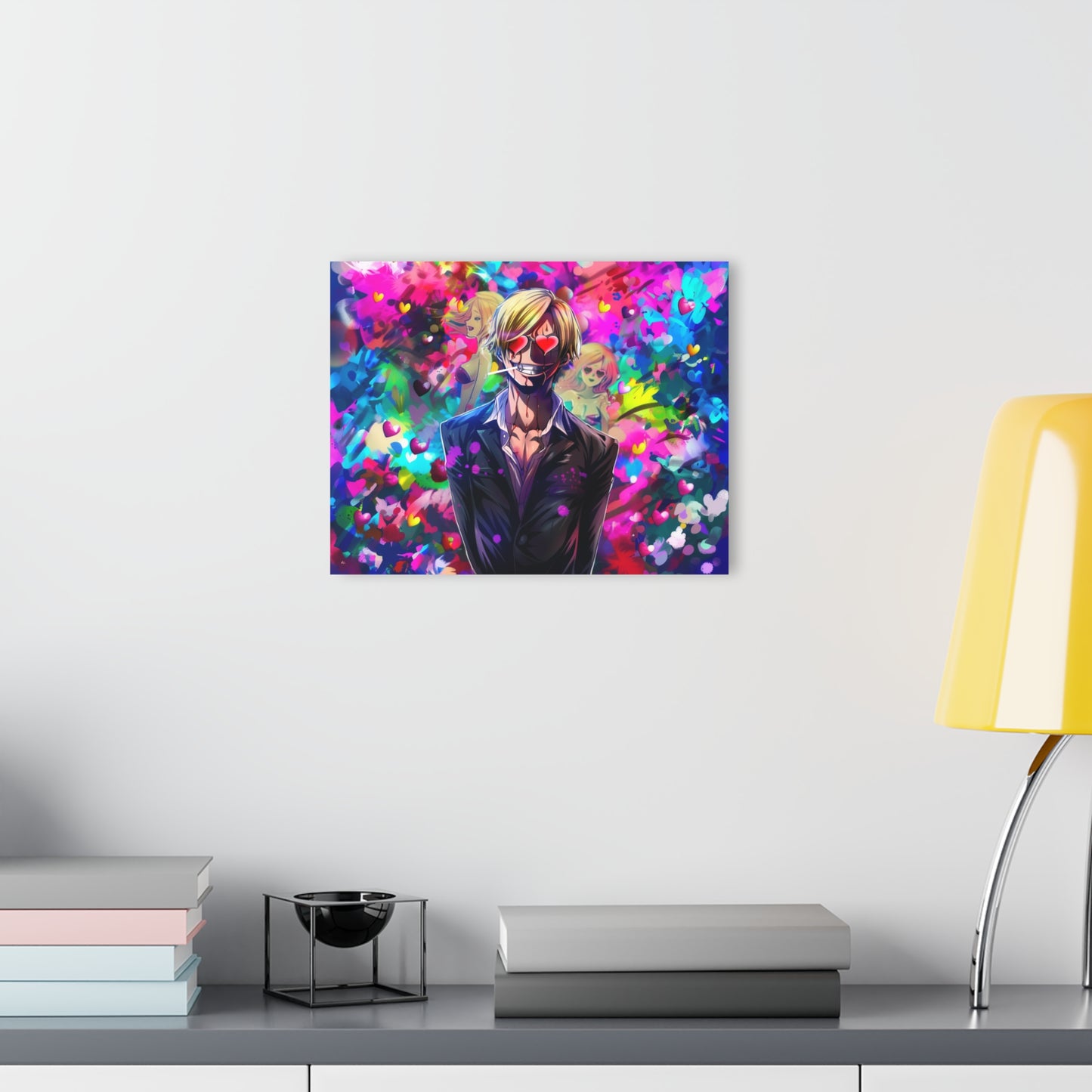 Lovestruck Sanji, One Piece Concept Style, Acrylic Wall Art