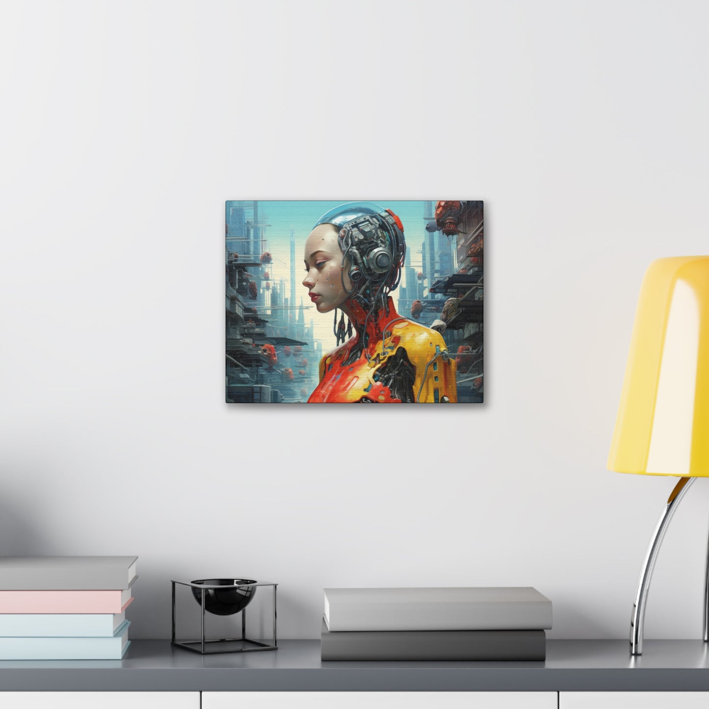 Pretty AI Canvas Art