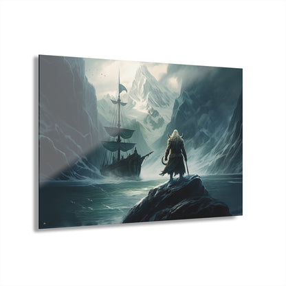 Norse Viking, Mythology, Original Concept Style, Acrylic Wall Art